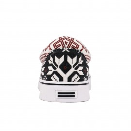 Customizable Canvas Sneakers - Casual & Trendy Low-Top Skate Shoes with Geometric/Cartoon Designs, Breathable Fabric Lining, Rubber Sole for All Seasons