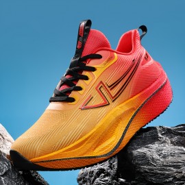 Women'S All-Season Running Shoes - Lightweight Gym Sneakers with Cushioned MD Sole, Breathable Fabric Upper - Non-Slip Grip for Jogging, Training, Everyday - Red/Black Athletic Footwear - All-Season Performance Shoes, Jogging Footwear, Sporty Design, Comfortable Fit, Fitness Enthusiasts