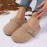 Women'S Cozy Fleece Slippers with Adjustable Thick Sole - Soft, Warm, and Comfortable for Indoor Use, Green, Minimalist Design, Rubber Sole, Hand Washable, Winter Footwear | Minimalist Slippers | Rubber Sole Slippers