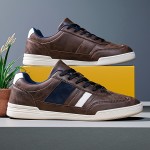 Men'S Lightweight Business Casual Shoes - All-Season Formal & Everyday Shoes with Cushioned TPR Sole, Lace-Up Closure, Brown - Durable Synthetic Faux for Office, Meetings, Events - Extended Sizes Available - Easy-Clean Minimalist Design, Office Footwear, Sleek Shoe Design, Fabric Lined Interior, Event Footwear, Modern Footwear, Breathable Fabric, Professional Men, Men'S Sneakers, Shoe For Men Korian, Men'S Nubuck Sneakers, Men Shoe