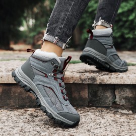 Men'S Outdoor Shoes - Lace-Up Hiking Boots, Autumn and Winter Seasonal Wearable Mongolian Boots, Riding Boots, Low-Top Military Boots for Easy On/Off Style in Green and Gray, Suitable for All Festivals